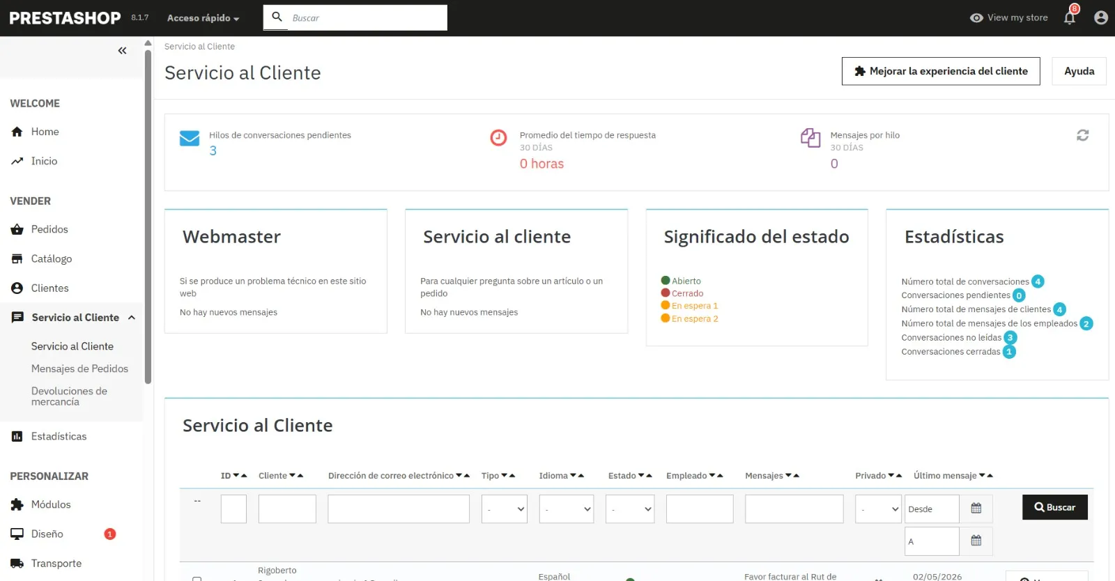 Pantallazo UI tienda 1